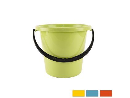 Plastové vědro Orion MAMBA 9l mix barev