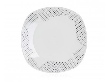 118688 2 banquet talir porcelanovy melky charme 25 x 25 cm