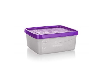 BANQUET Dóza plastová ORFEA 0,65 l, fialová