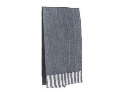BANQUET Utěrka kuchyňská DENIM Stripes 45 x 70 cm, šedá