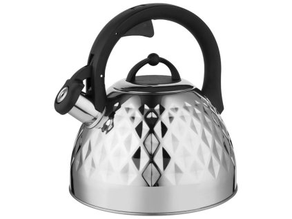 Nerezový čajník Florina Diamante 2,5l stříbrný