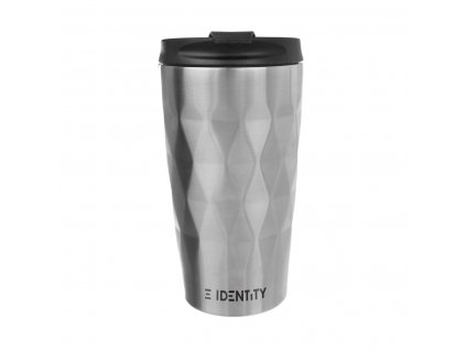 Termohrnek Orion Identity 430ml stříbrný