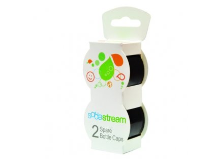 Víčko SodaStream na plastové láhve, černé (2ks)