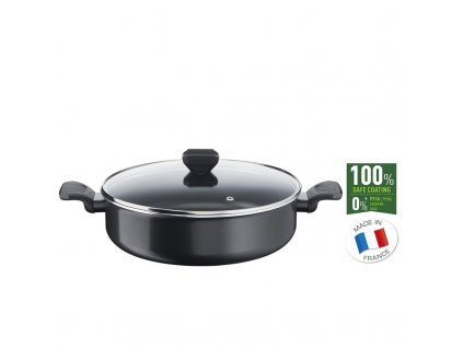 Kastrol s poklicí Tefal Simply Clean B5677253, 28 cm