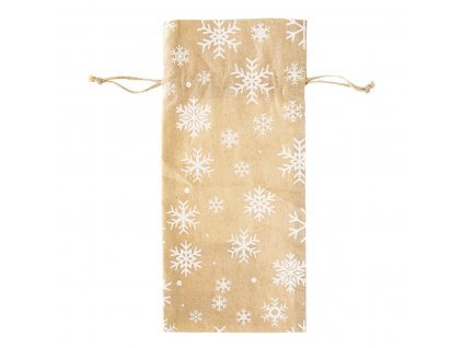 Zatahovací sáček na víno VLOČKA 31x14,5 cm