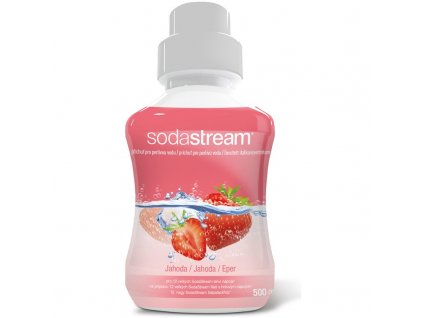 Příchuť pro perl. vodu SodaStream Jahoda 500 ml