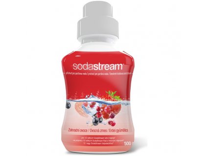 Příchuť pro perl. vodu SodaStream Zahradní ovoce 500 ml