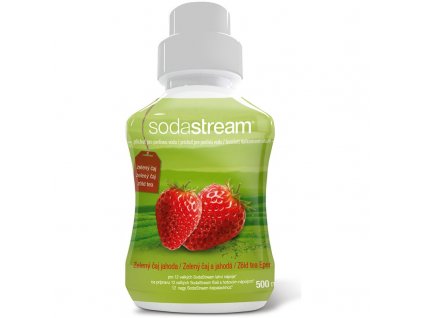 Příchuť pro perl. vodu SodaStream Zelený čaj-jahoda 500 ml