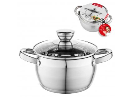 Nerezový hrnec Florina Oliver 2,5l