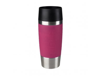 Termohrnek Tefal K3087114 Travel Mug 0,36 l, růžový