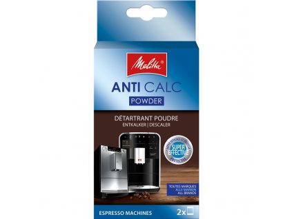 Odvápňovač Melitta Anti calc Espresso 2x40g
