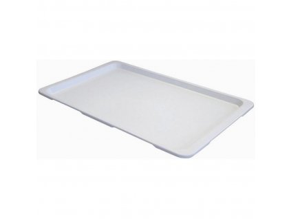 Plastový tác Gastro 53 x 32,5 cm bílý