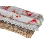 Proutěný košík Home decor ROSES 21x16x6,5cm