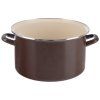 Smaltovaný hrnec Orion BROWN Lem 11,5 l