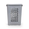 Plastový koš na prádlo s víkem Keeper 60 l