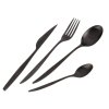 Sada jídelních příborů Orion Matt black 24 dílů