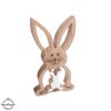 Dřevěný zajíc Orion MANGO 12x22cm