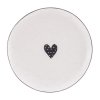 Kameninový servírovací talíř Orion srdce pr. 27,5cm