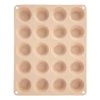 Silikonová forma na pečení Orion muffiny béžová 29x23,5x2cm