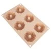 Silikonová forma na pečení Orion věnečky béžová 7x3cm