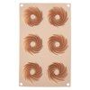 Silikonová forma na pečení Orion věnečky béžová 7x3cm