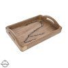 Dřevěný servírovací tác Orion MANGO electric 35,5x25cm