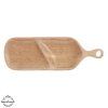 Dřevěný servírovací tác dělený Orion MANGO 40,5x14cm