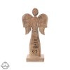 Dřevěný anděl Orion MANGO 13,5x30cm