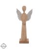Dřevěný anděl Orion MANGO 14x32cm