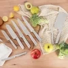Nerezový kuchyňský nůž Orion SILVERLINE santoku 12,5cm