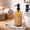 Skleněný dávkovač mýdla Orion SPA 500 ml