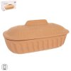 Keramický pekáč s víkem Chléb, 41 x 23 cm
