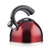 Nerezový čajník Banquet Corso 2,6 l červená