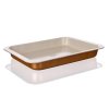 BANQUET Plech hluboký s keramickým povrchem GOURMET CERAMIA 42 x 29 x 5 cm