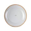 BANQUET Talíř porcelánový mělký CUBITO Orange 24 cm
