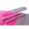 BRILANZ Žehlící prkno PROFESSIONAL 130 x 48 cm, růžové