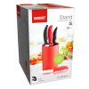 BANQUET Stojan na nože CULINARIA Red 18 cm, se štětinami