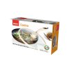 BANQUET Pánev WOK s nepřilnavým povrchem CONTRA 28 x 8 cm, se skleněnou poklicí, indukce