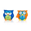 BANQUET Sada univerzálních keramických dóz OWL 6,7 x 5,8 x 5,4 cm, 2 ks