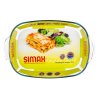 SIMAX Mísa na pečení skleněná hranatá 3,5 l
