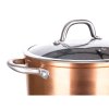 BANQUET Kastrol s nepřilnavým povrchem COPPER 24 x 13 cm, s poklicí