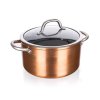 BANQUET Kastrol s nepřilnavým povrchem COPPER 24 x 13 cm, s poklicí