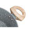 BANQUET Kastrol s nepřilnavým povrchem NATURAL STONE 20 x 8,5 cm, s poklicí