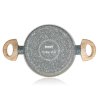 BANQUET Kastrol s nepřilnavým povrchem NATURAL STONE 20 x 8,5 cm, s poklicí