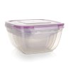 Sada plastových dóz na potraviny BANQUET 5 ks fialové