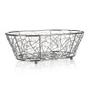 BANQUET Koš na ovoce oválný drátěný VANITY 28 x 9 cm