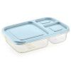 Plastová dóza dělená Smart 1,15 l mix barev