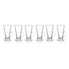 BANQUET Sada skleněných hrnků COLOMBIAN 260 ml, 6 ks