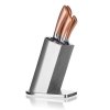 Sada kuchyňských nožů se stojanem BANQUET Copper 5ks
