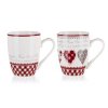 BANQUET Hrnek keramický KAREN 340 ml, mix dekorů